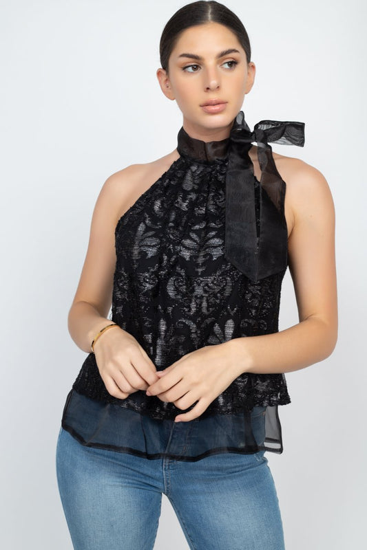 She Means Business Sleeveless Top