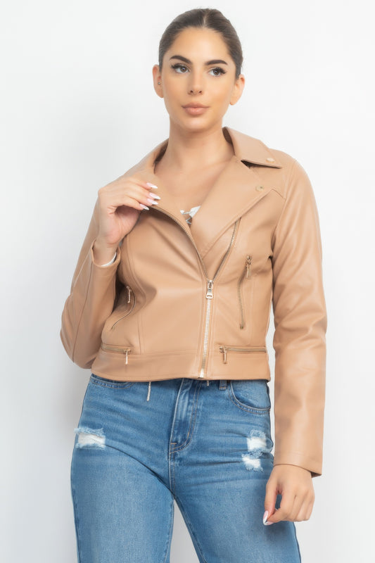 Better Than Ever Faux Leather Jacket