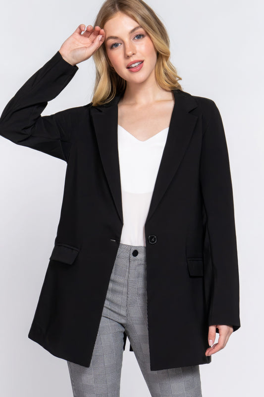 Heart Of Gold Single-breasted Blazer